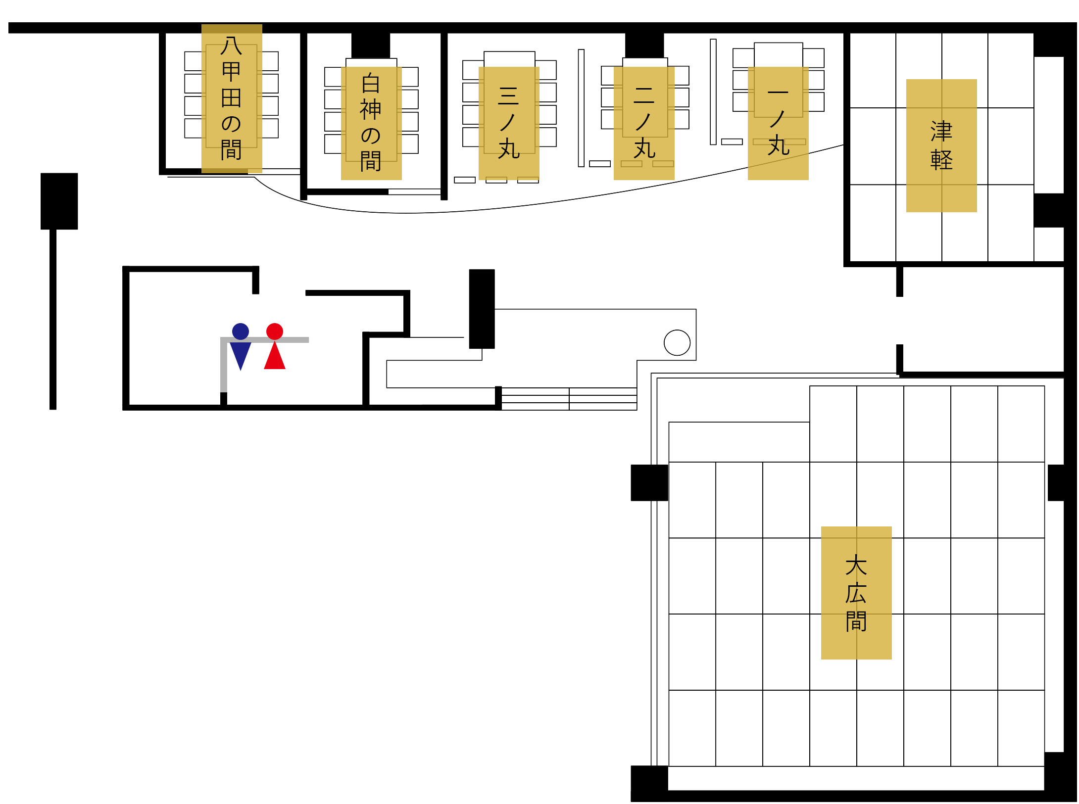 「和食処 なごみ」店舗図案